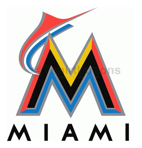 Miami Marlins T-shirts Iron On Transfers N1683 - Click Image to Close